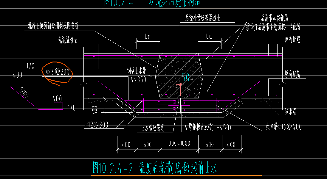 后浇带