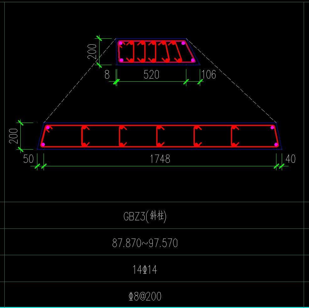 斜柱