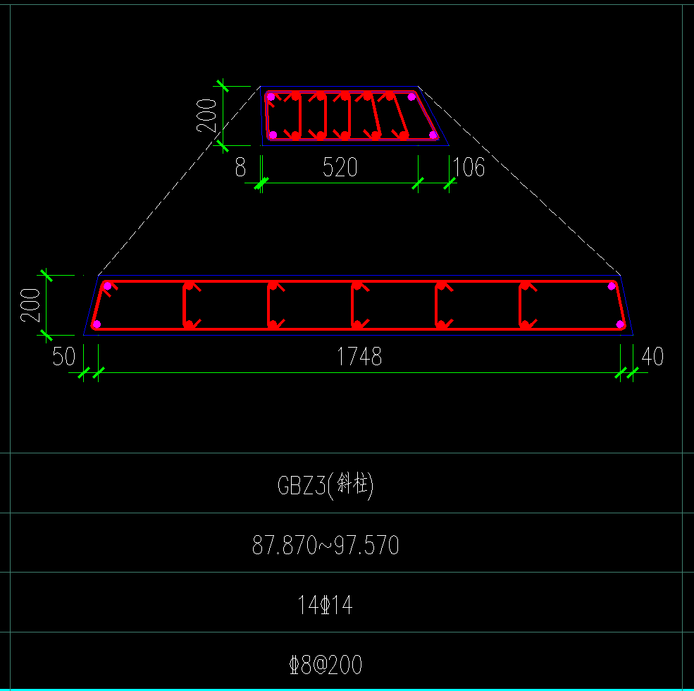 柱底