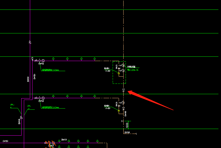 xs圖紙上這個標號的是不是試水管呢在噴淋處是否與噴淋管套一樣的子目