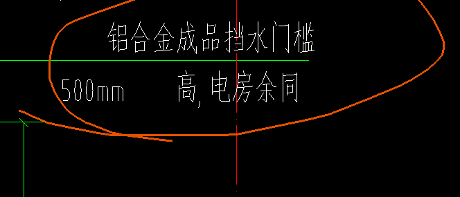 請問鋁合金成品擋水門檻套什麼定額