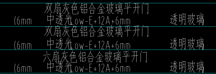 平开门