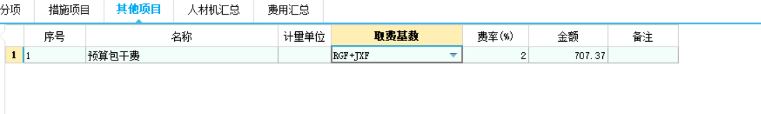 费用汇总