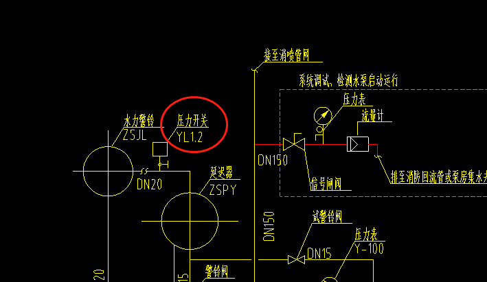 湿式报警阀弱电接线图图片