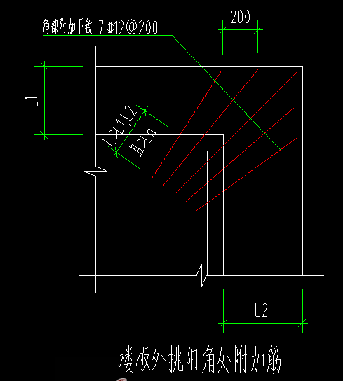 阳角附加筋