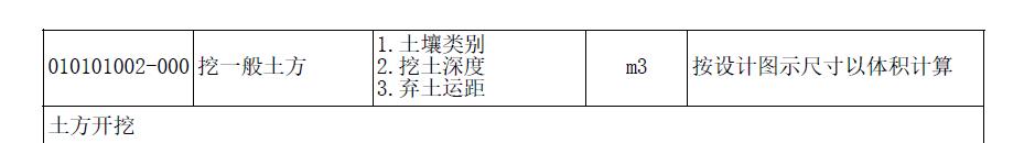 挖一般土方