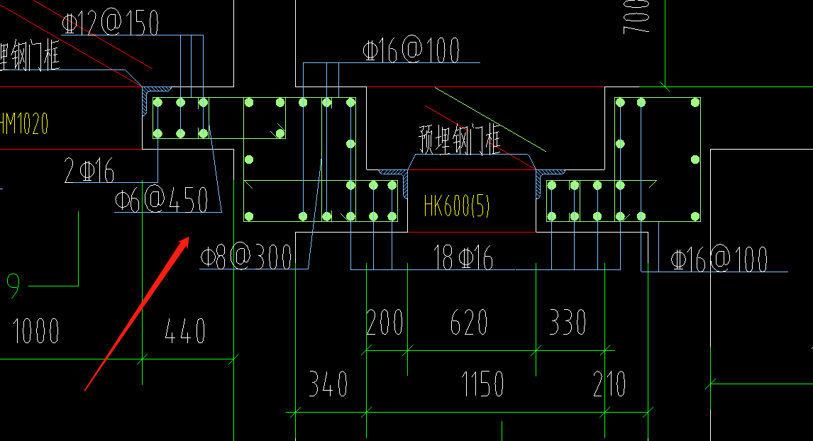 各种人防钢筋图纸图片