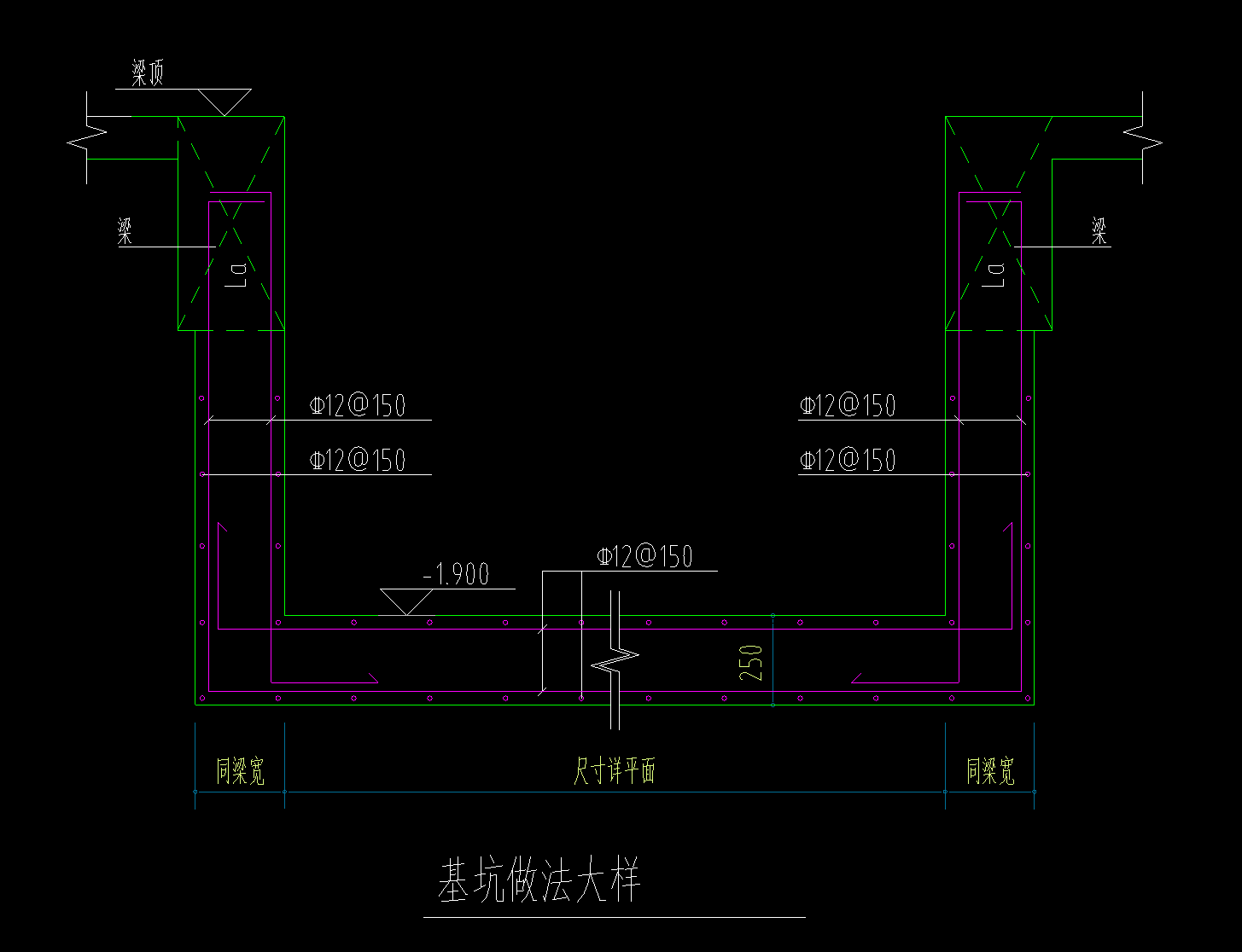 16g101-3电梯井基础图集图片