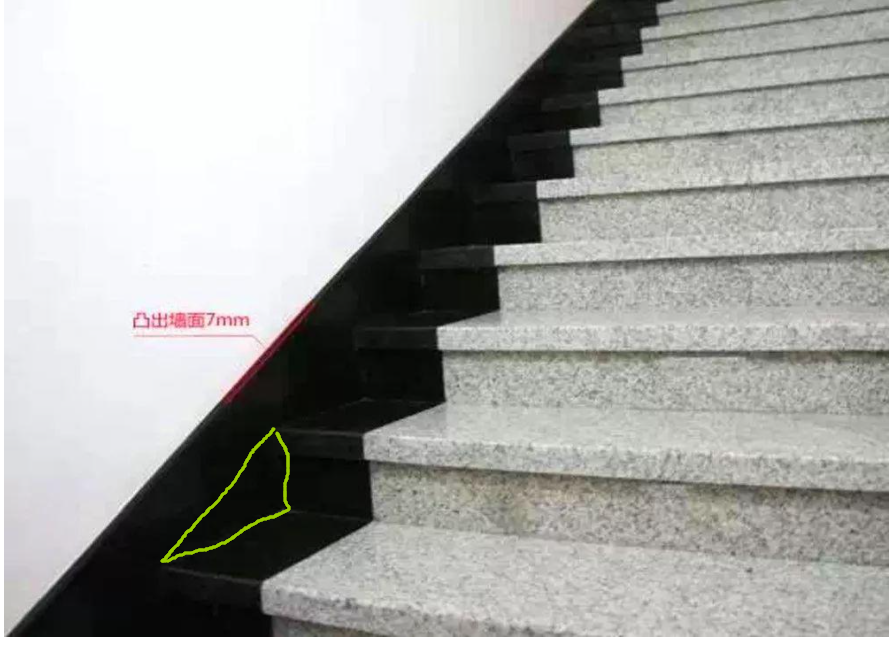 楼梯踢脚线高度示意图图片