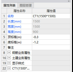 底标高