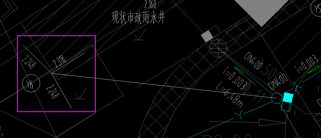 雨水井标高图片