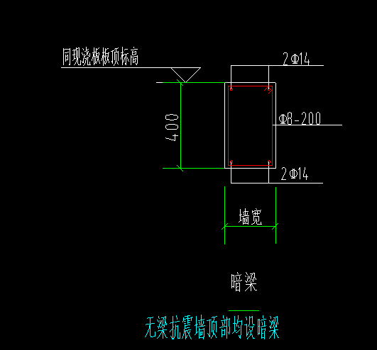 暗梁