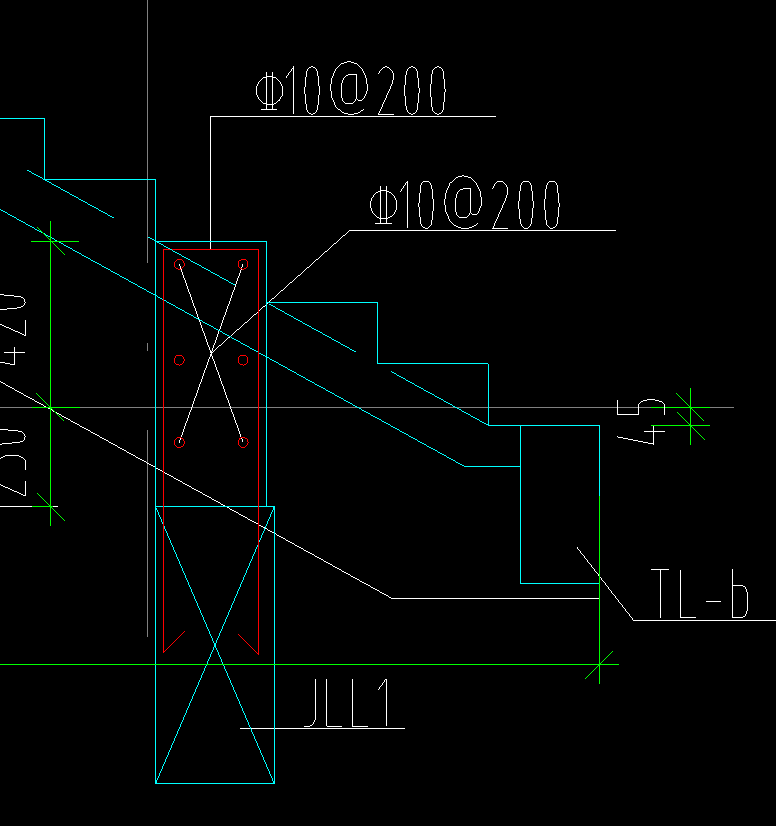 混凝土反坎该用什么构件画