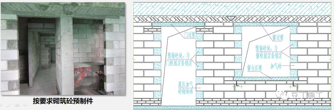 200mm高放置一块混凝土预制块,导墙以上起步以及顶部必须设置预制块