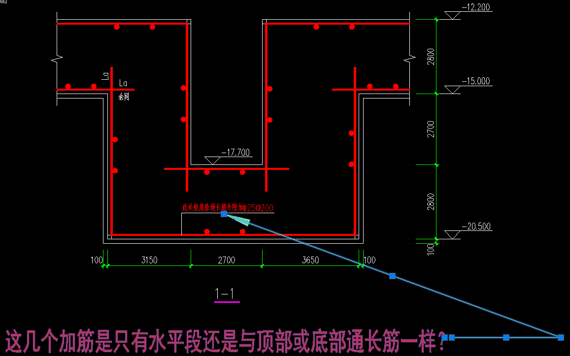 钢筋排布