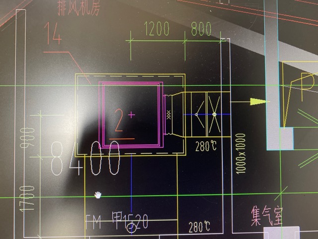 防排煙平面圖