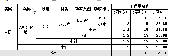 墙厚