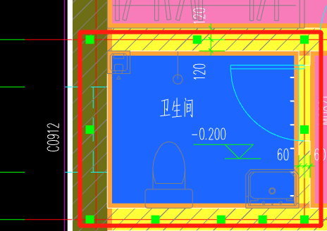 块料面积