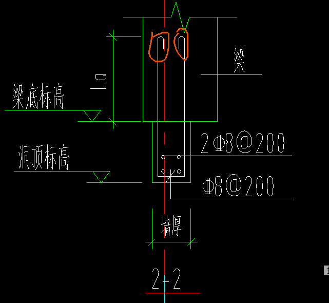 钢筋弯钩在图纸上画法图片