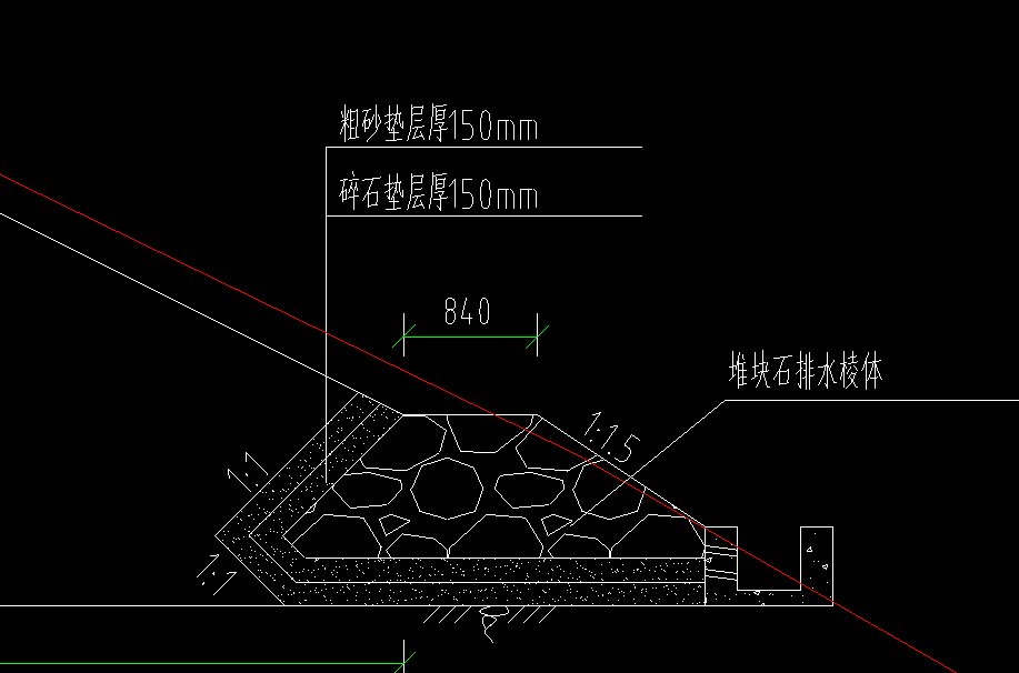 排水棱体如何施工