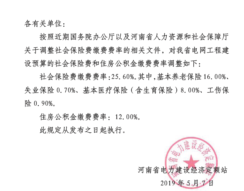 规费费率