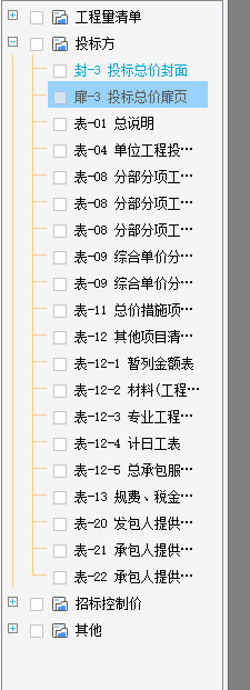 计价文件