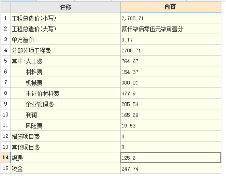 安全文明施工费