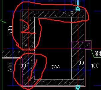 一条梁就飘窗那里需要上翻怎么绘制