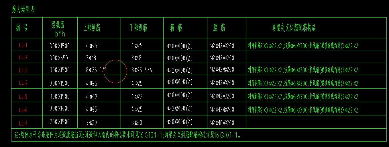 连梁