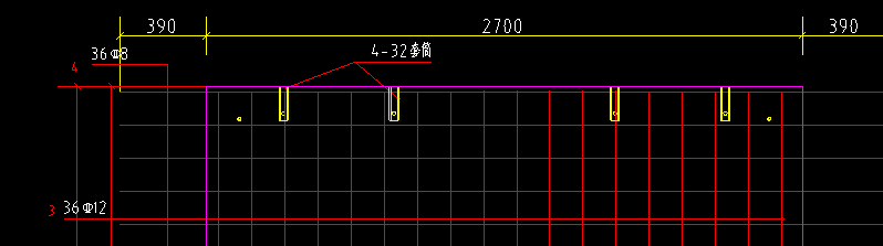 分布筋