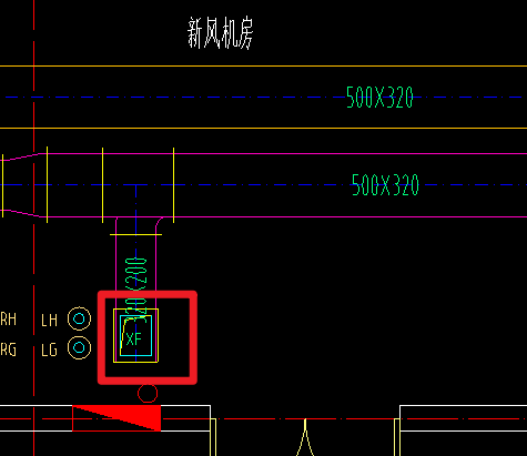 风管爬高怎么画图片