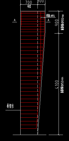 请教老师这种斜柱怎么画
