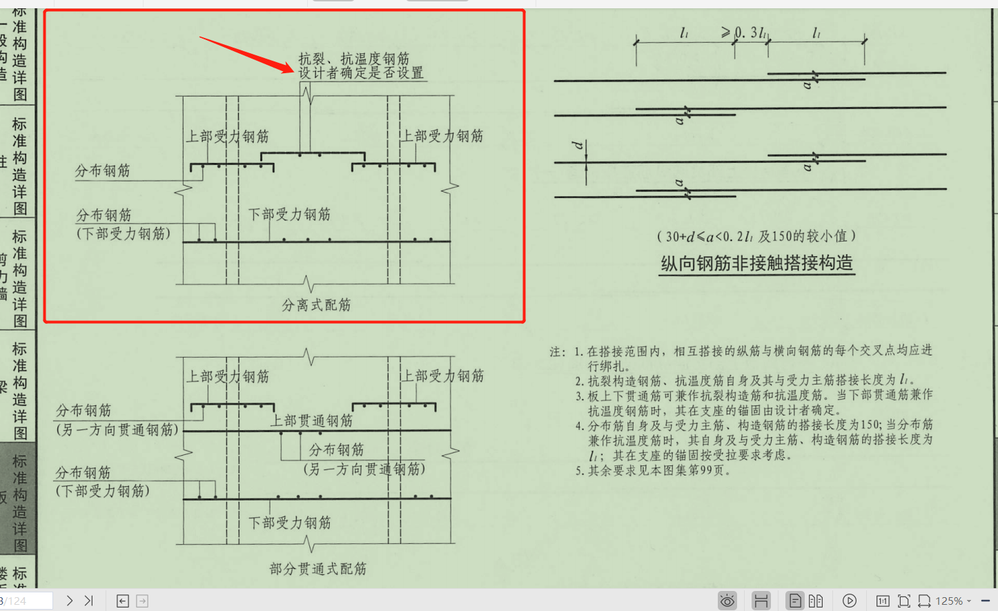 单层双向钢筋布置图片图片