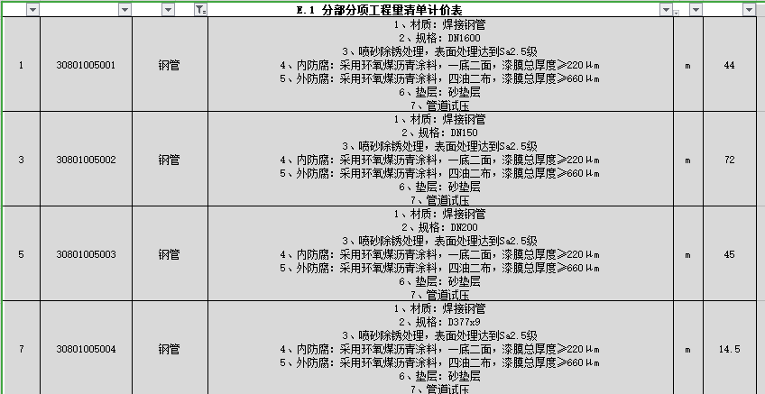 快速组价