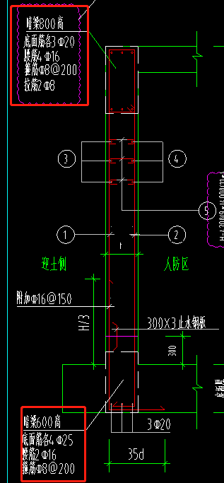 梁腰筋和拉筋设置图解图片