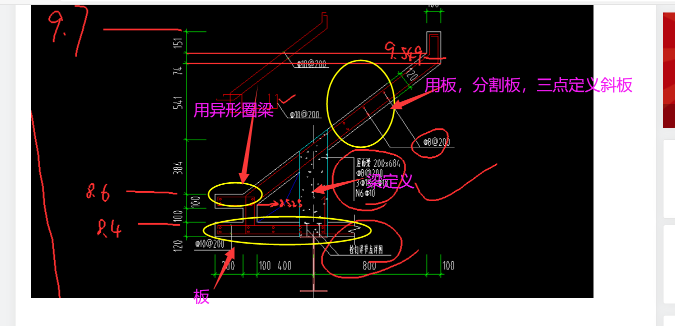 梁绘制