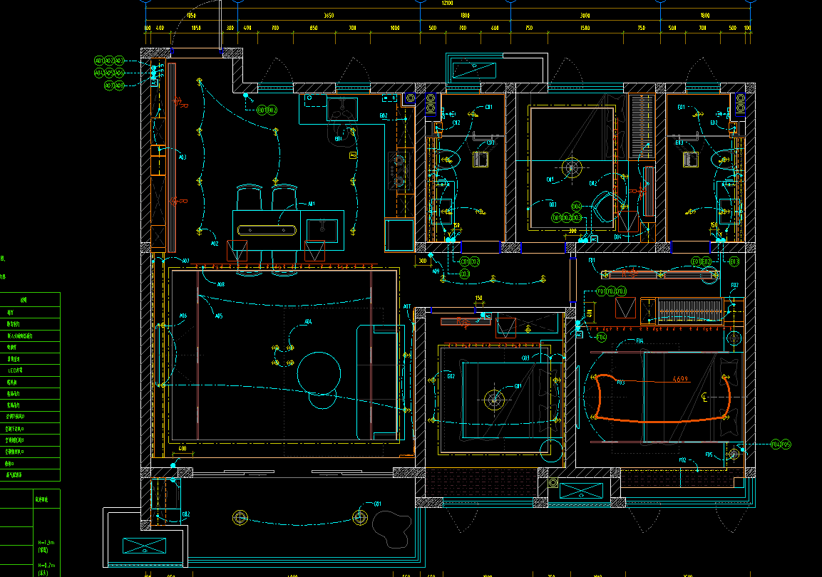 请问开关灯控连线怎么算长度能详细说明嘛