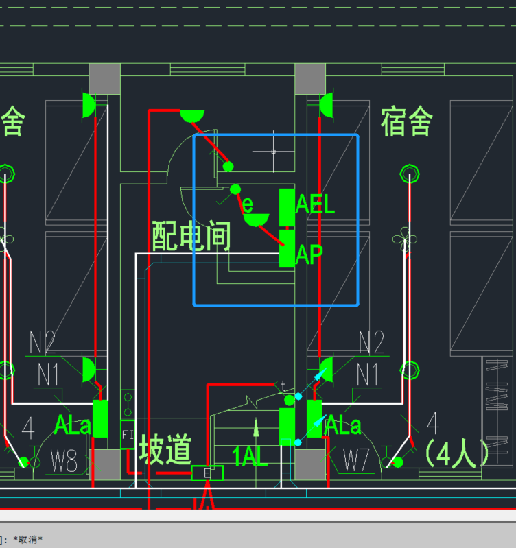 如图配电箱ael和消防应急灯具专用应急电源