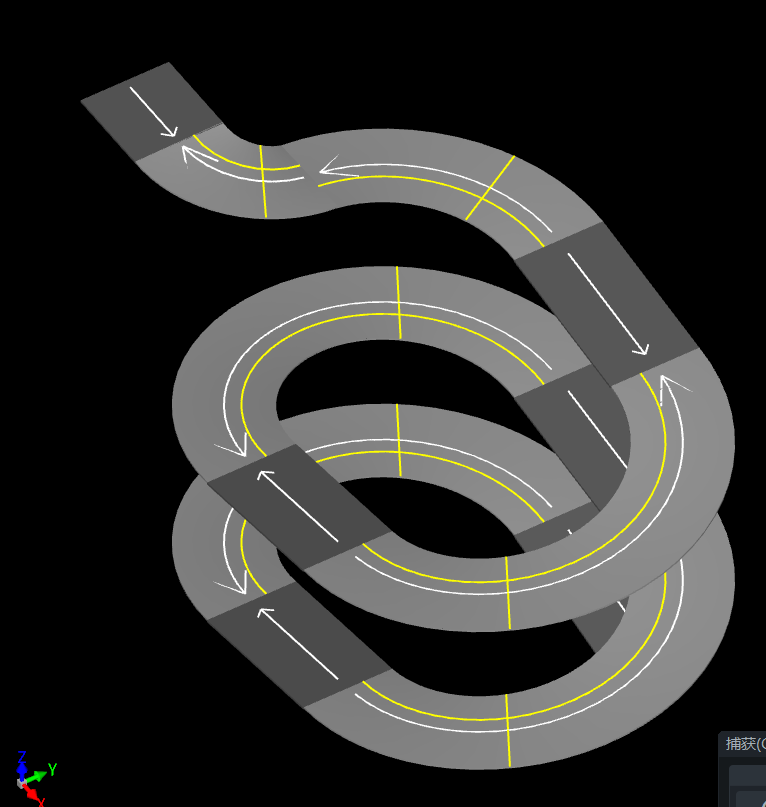 这个坡道着实看不懂,有没有大神指点一下,最把模型建出来!