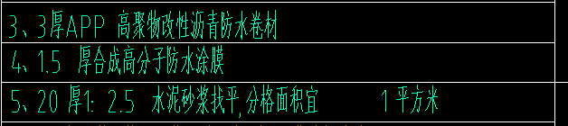 高分子防水涂膜