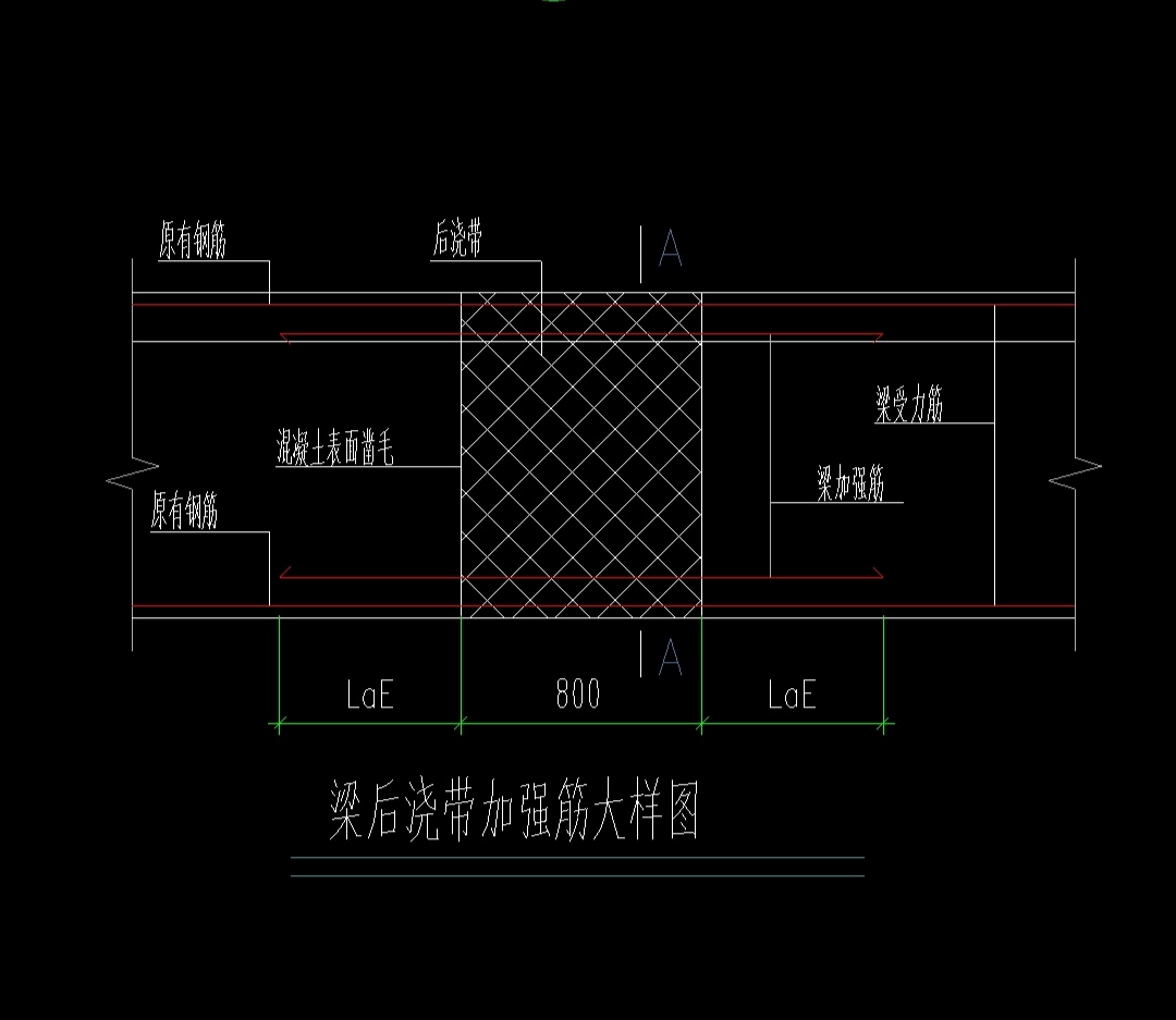 后浇带加强筋