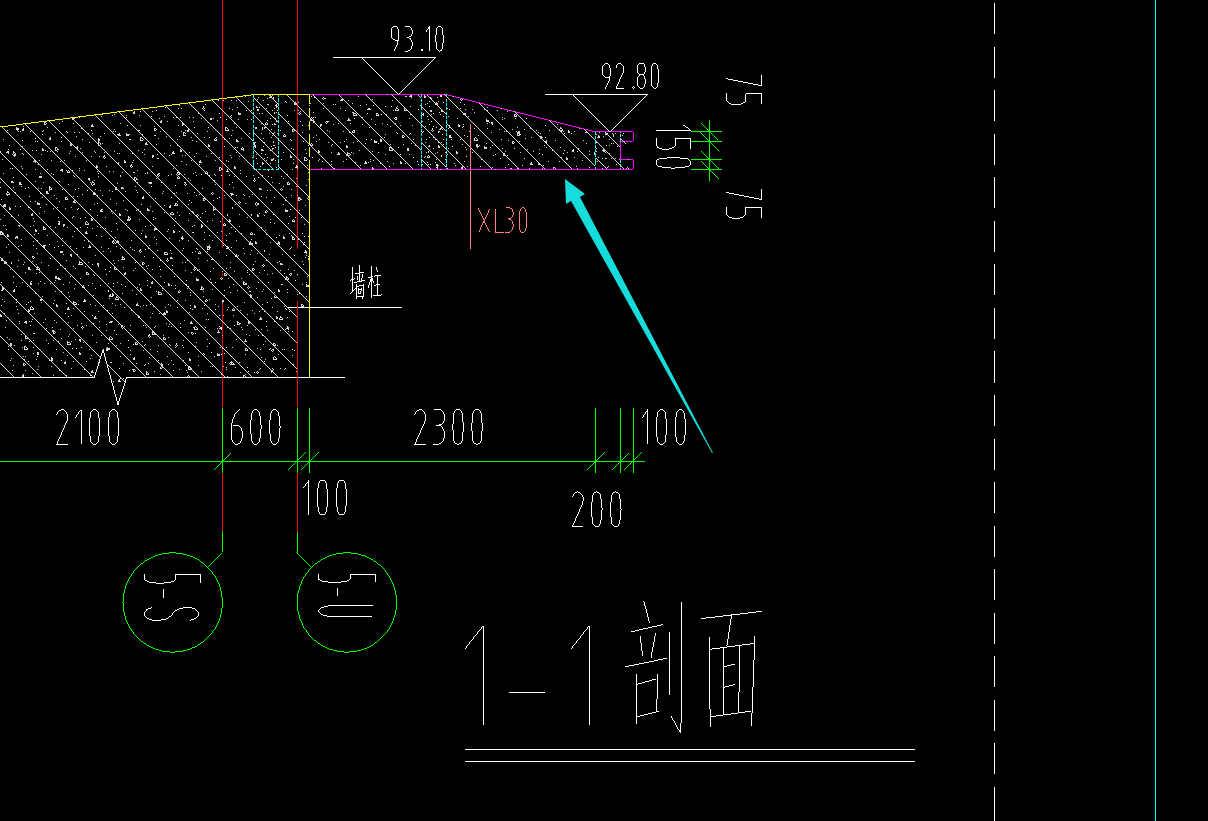 底标高