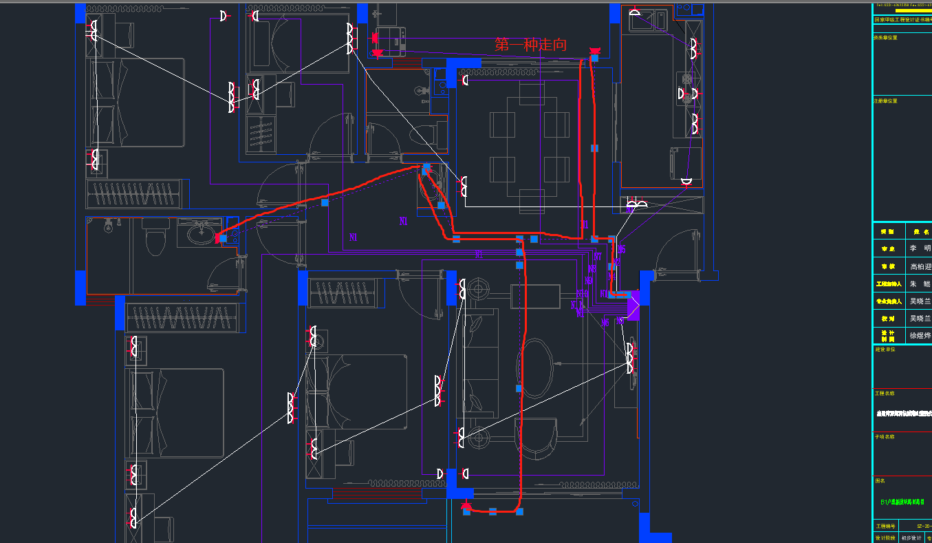 插座的线路走向