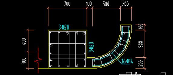 弧形柱子该怎么画