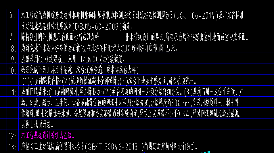 怎麼通過圖紙判斷樁是抗壓還是抗拔