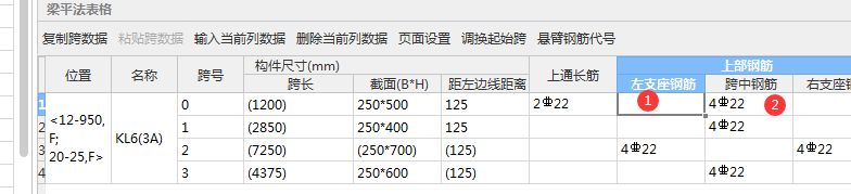 跨中钢筋