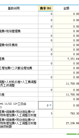 费用汇总