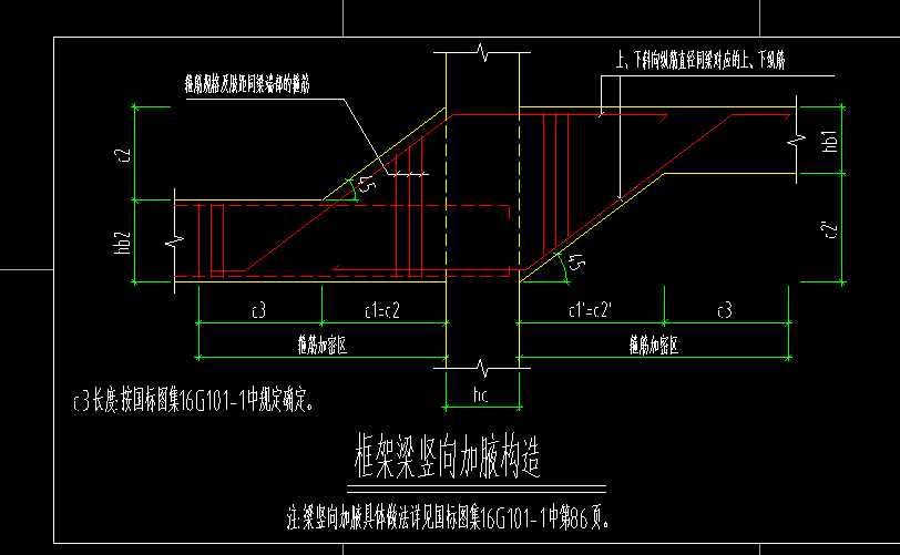 這個加腋梁怎麼設置