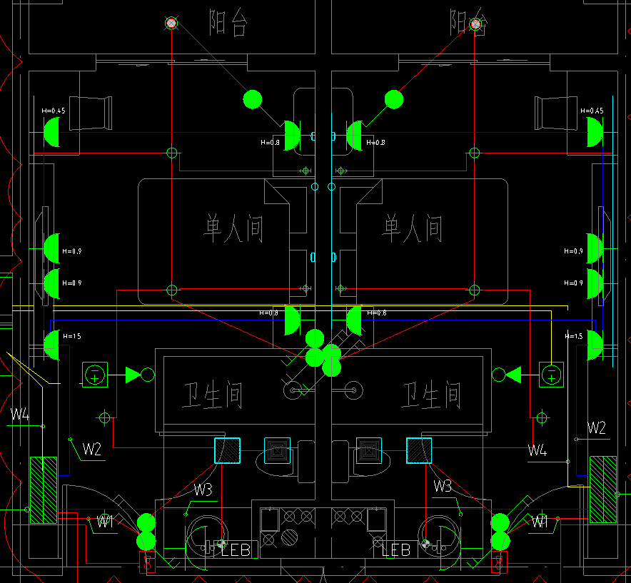 双联双控开关