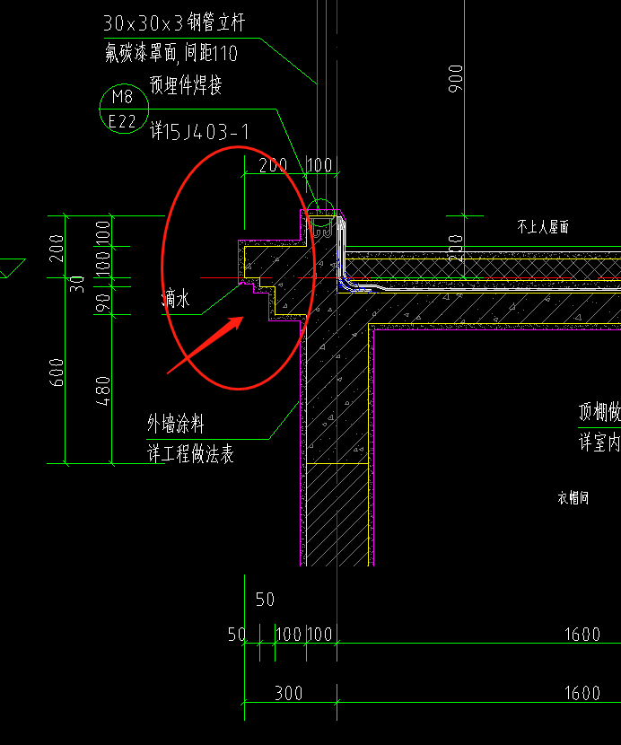 这个构件套线条还是挑檐呢